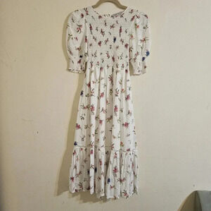 Yakira Bella Smocked Cottagecore Dress